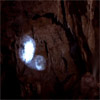 Ecriture de lune dans la grotte