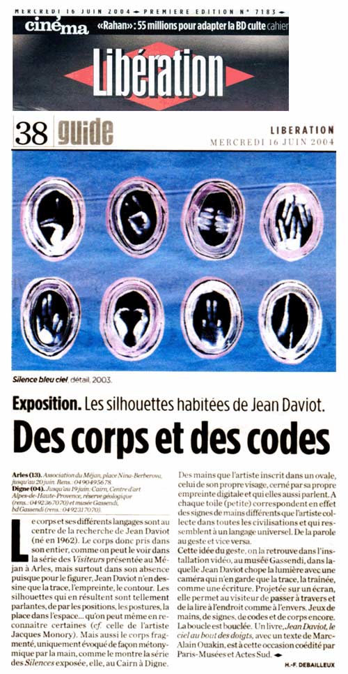 Des corps et des codes